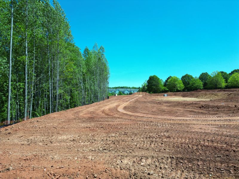 Site Grading Before Completion