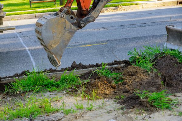 Cost of Sewer Line Trenching in Chesterfield