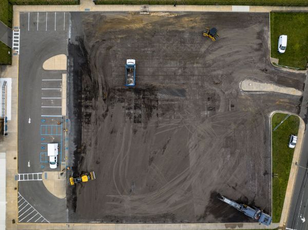 Parking Lot Excavation in Chesterfield