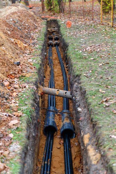 Electrical Line Excavation in Chesterfield